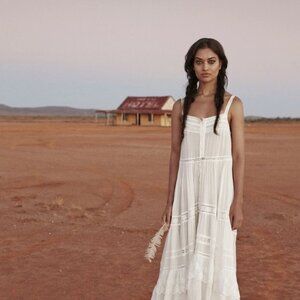 Spell prairie girl sun dress unicorn tears size M